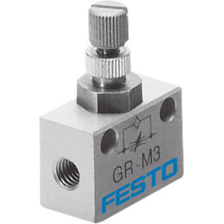 FESTO One-Way Flow Control Valve GR-M3 GR-M3